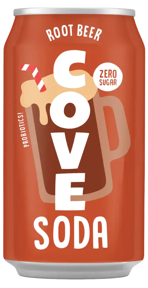 Cove Gut Healthy Root Beer, 355mL