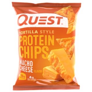 Quest Nutrition Nacho Cheese Protein Tortilla Chips, 32g Quest Nutrition