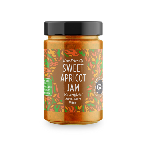 Good Good Sweet Apricot Jam, 330g Good Good