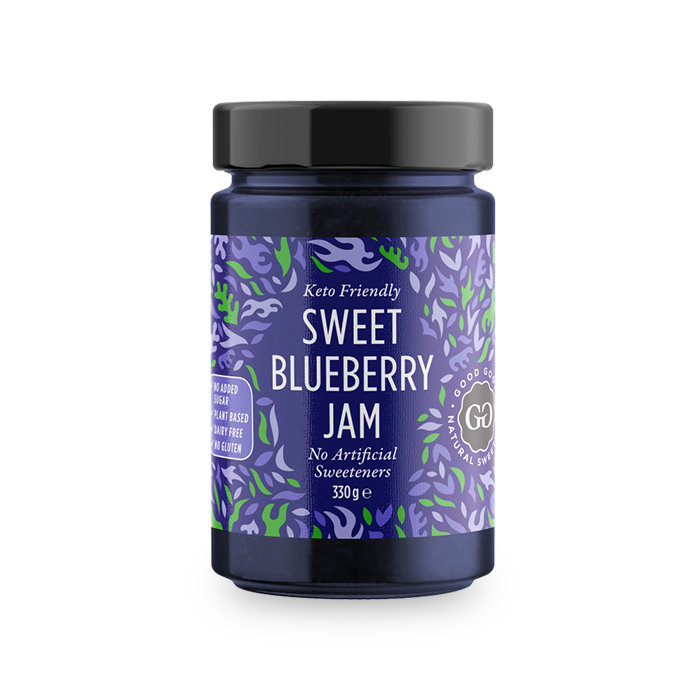 Good Good Sweet Blueberry Jam, 330g Good Good