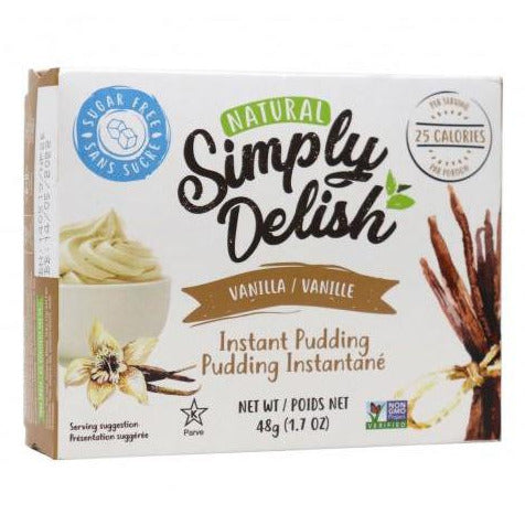 Simply Delish Vanilla Pudding, 48g Simply Delish