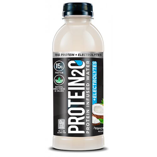 Protein2o Tropical Coconut + Electrolytes Sports Drink, 500ml (BB: Dec-15-23) Protein2o