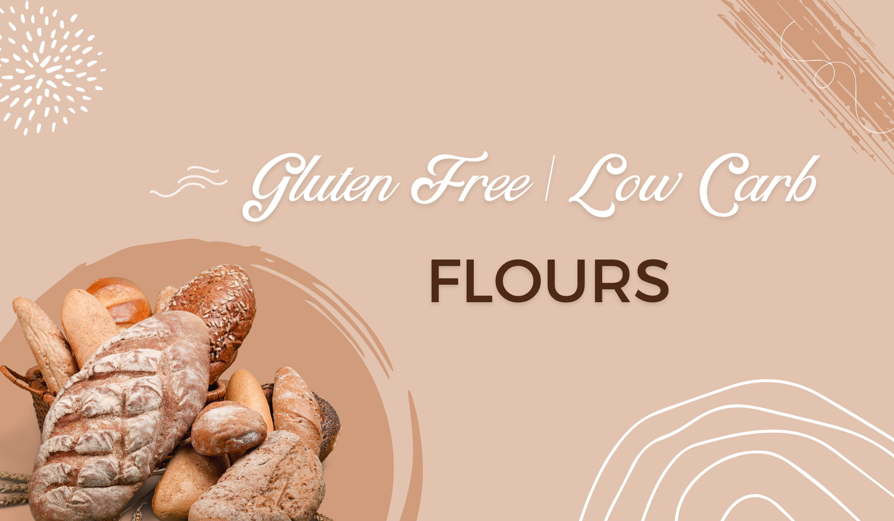 Low Carb & Gluten Free Flour Alternatives for Baking