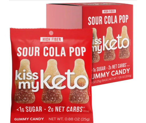 Kiss My Keto Sour Cola Gummies, 25g Kiss My Keto