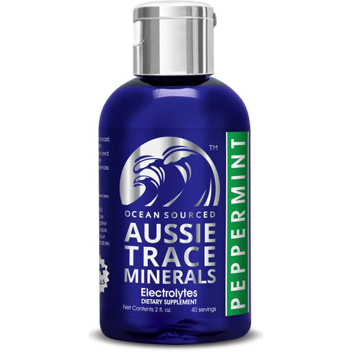 Aussie Trace Peppermint IONIC Trace Minerals, 60ml Aussie Trace