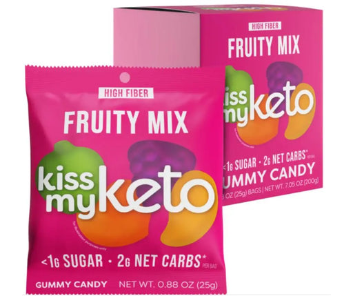 Kiss My Keto Fruit Salad Gummies, 25g Kiss My Keto