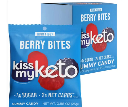 Kiss My Keto Mixed Berries Gummies, 25g Kiss My Keto