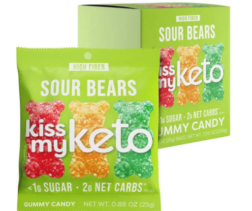 Kiss My Keto Sour Bear Gummies, 25g Kiss My Keto