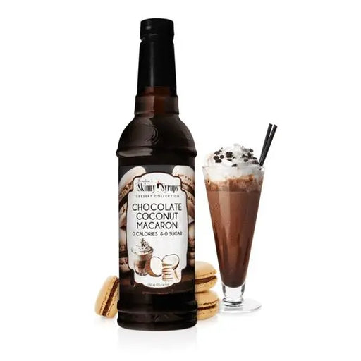 Skinny Mixes Chocolate Coconut Macaron Syrup, 750ml Skinny Mixes
