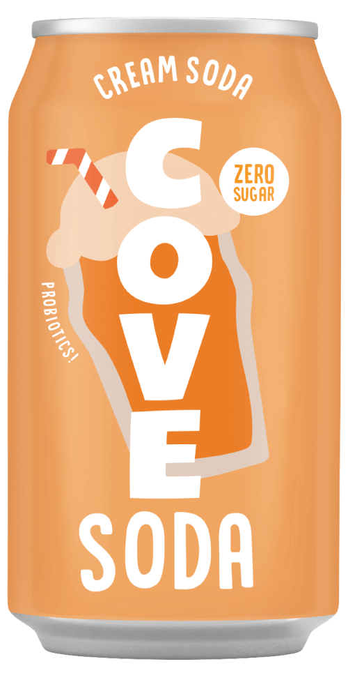 Cove Gut Healthy Cream Soda, 355mL