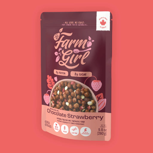 Farm Girl Double Chocolate Strawberry Cereal, 280g