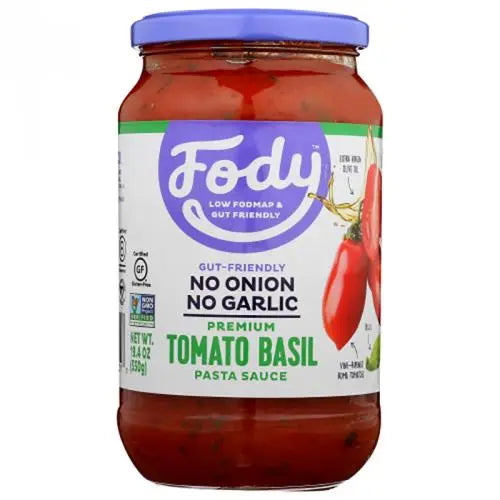 Fody Foods Tomato Basil Pasta Sauce, 547mL Fody Foods