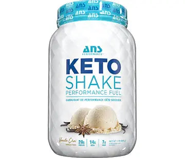 ANS Performance Vanilla Chai Keto Shake Protein Powder, 886g