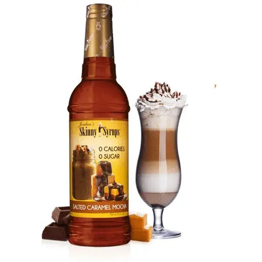 Skinny Mixes Salted Caramel Mocha Syrup, 750ml Skinny Mixes