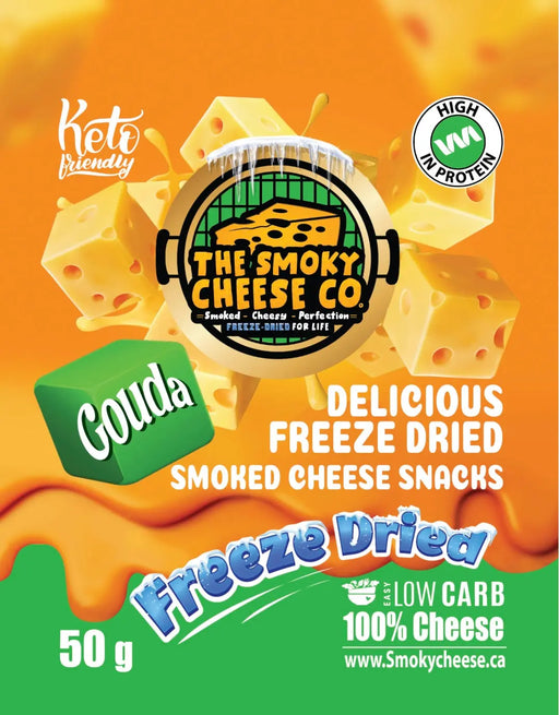 Smoky Cheese Co. Freeze Dried Cheese - Gouda, 50g