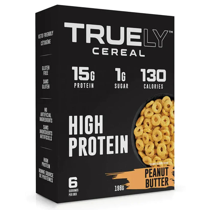 Truely Protein Cereal - Peanut Butter, 198g