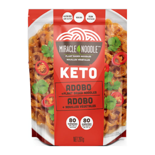Miracle Noodle Keto Meal Adobo, 261g (BB: Dec-12-23) Miracle Noodle