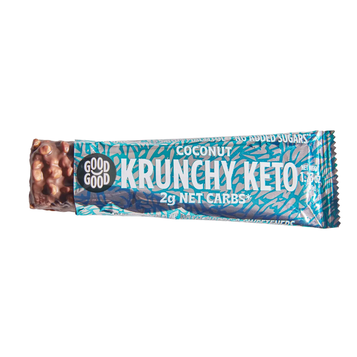 Good Good Krunchy Keto Coconut Bar, 35g Good Good