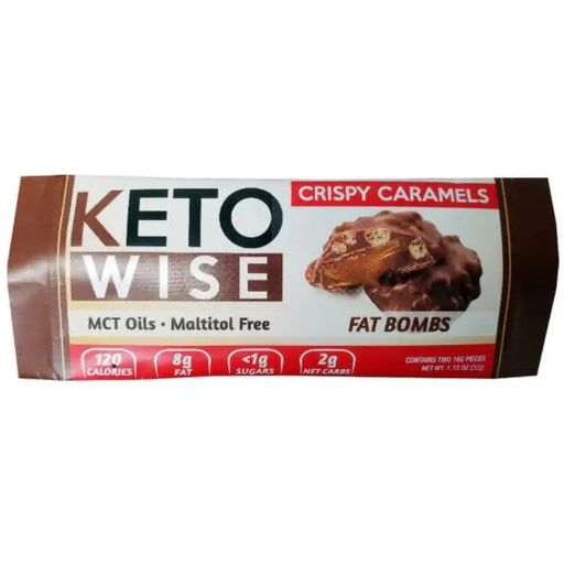 Keto Wise Crispy Caramels, 32g