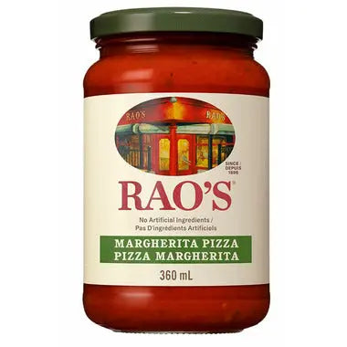 a jar of Pizza Sauce Margherita, 360ml