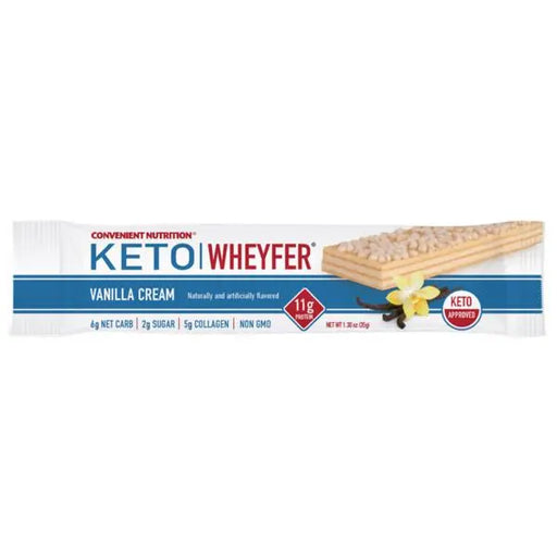 Convenient Nutrition Vanilla Cream Keto Wheyfer, 35g Convenient Nutrition