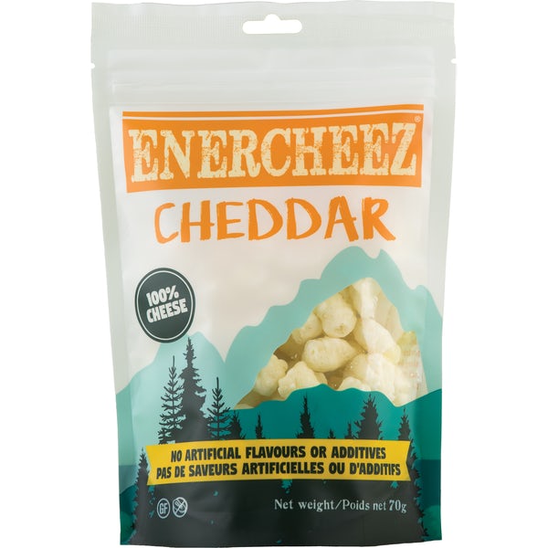 pack of Enercheez Cheddar, 70g