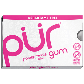 PUR Gum Pomegranate Mint Sugar-Free Gum, 12.6g