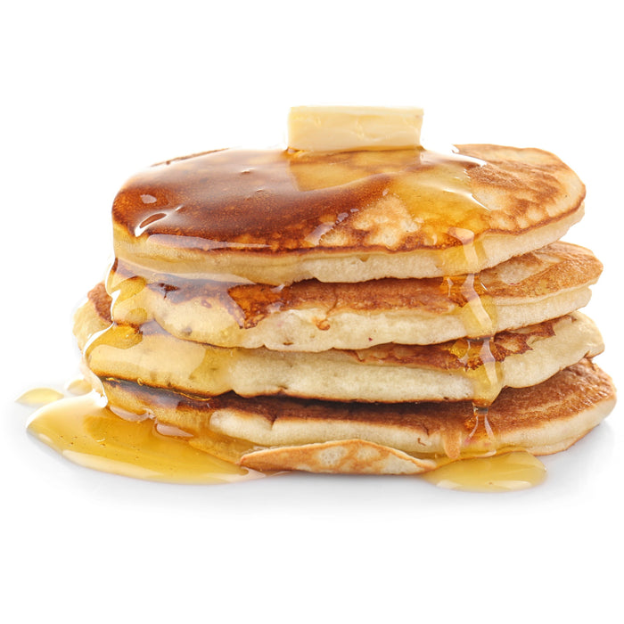 pancakes made using Farm Girl Vanilla Pancake & Waffle Mix,