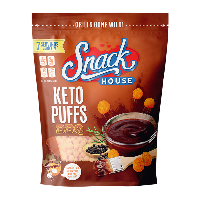Snack House BBQ Puffs, 154g