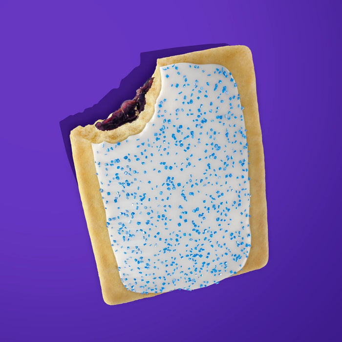blueberry flavored tasty pastry