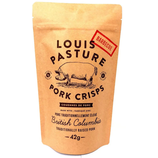 Louis Pasture BBQ Pork Rind Crisps, 42g Louis Pasture
