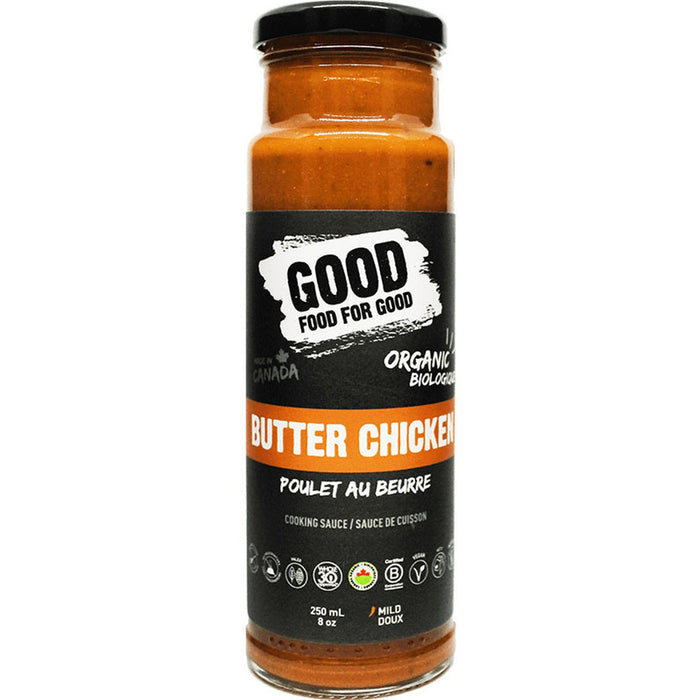 Good Food For Good Organic Butter Chicken Sauce, 250mL