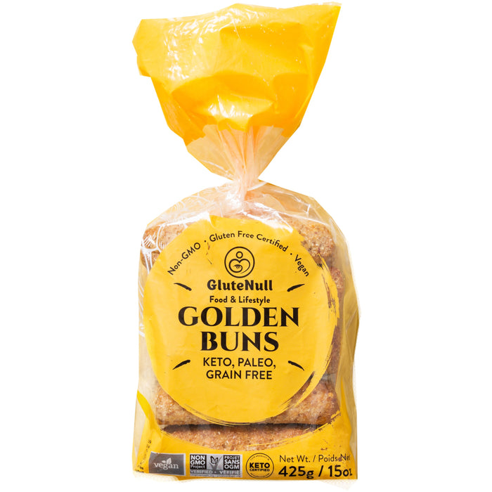 GluteNull Bakery Golden Buns Keto, 425g (5 Pack)
