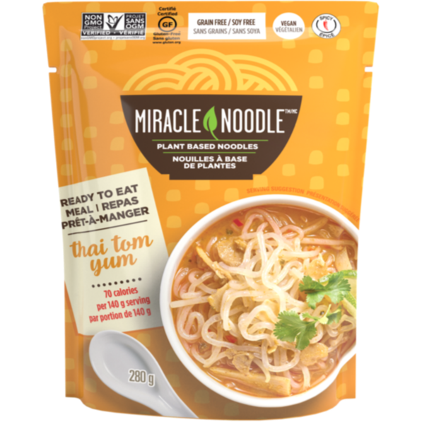 Miracle Noodle Thai Tom Yum, 280g Miracle Noodle