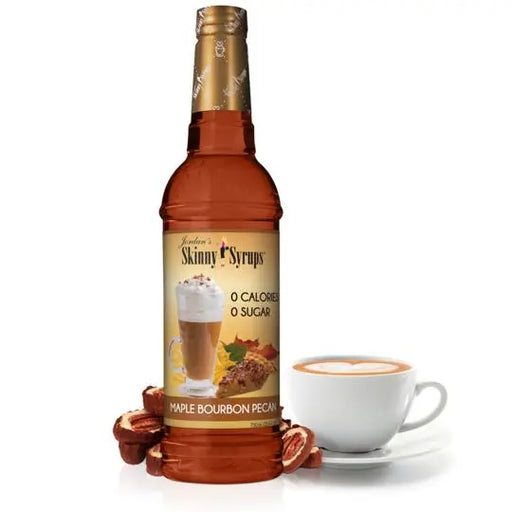 Skinny Mixes Maple Bourban Pecan Syrup, 750ml Skinny Mixes
