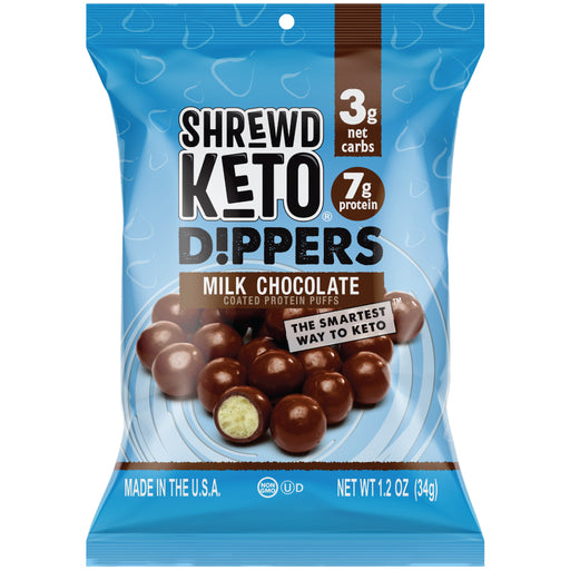 Shrewd Food Milk Chocolate Keto Dippers, 34g Shrewd Food