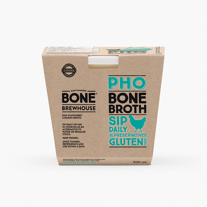 a box of Bone Brewhouse Pho Bone Broth, 600ml