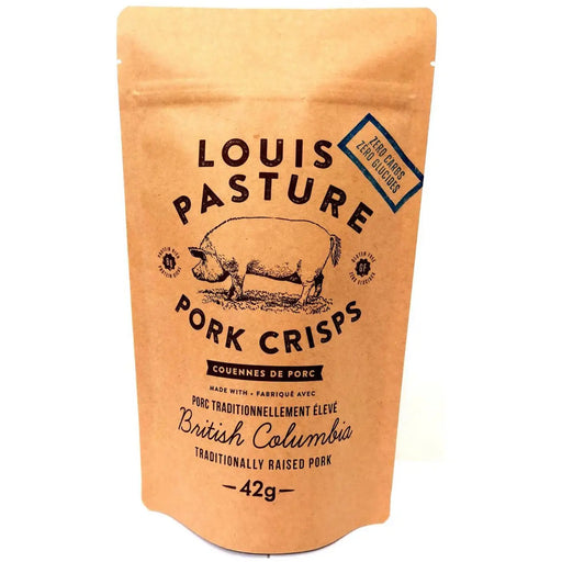 Louis Pasture Original Pork Rind Crisps, 42g Louis Pasture