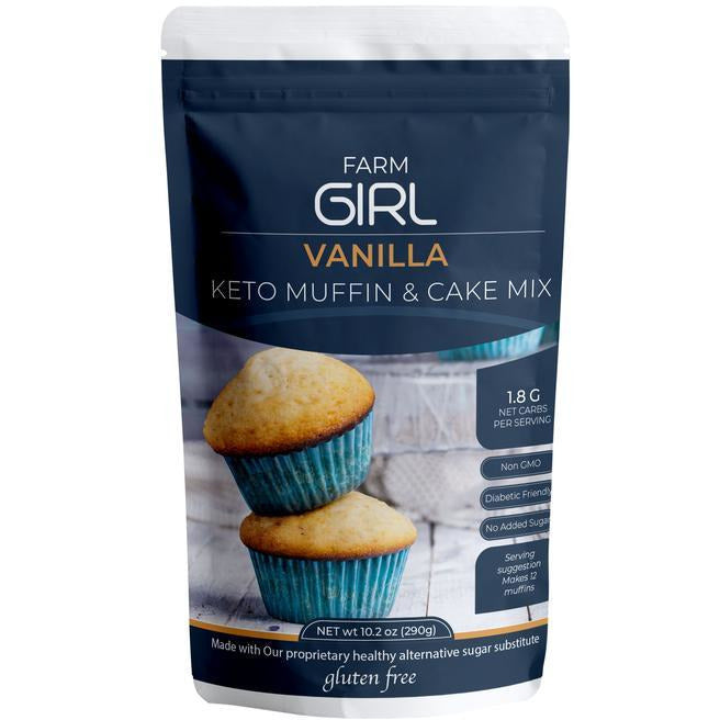 PACKET OF Farm Girl Vanilla Keto Muffin & Cake Mix