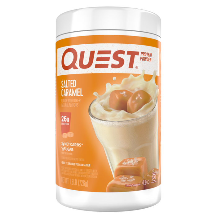 Quest Nutrition Salted Caramel Milkshake Protein Powder, 726g Quest Nutrition