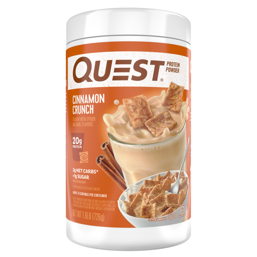 Quest Nutrition Cinnamon Crunch Milkshake Protein Powder, 726g Quest Nutrition
