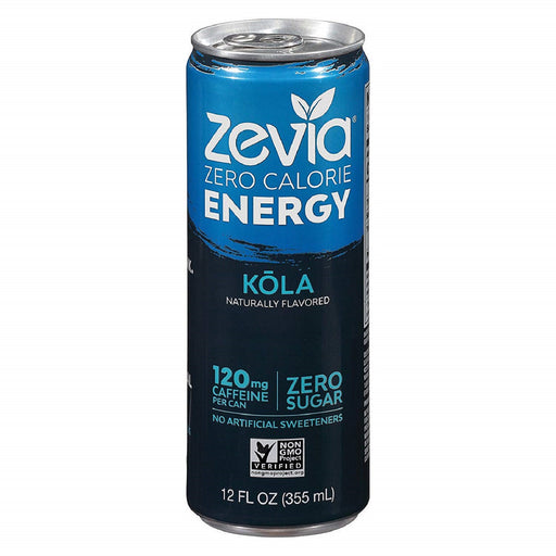 Zevia Kola Zero Calorie Energy Drink, 355ml Zevia