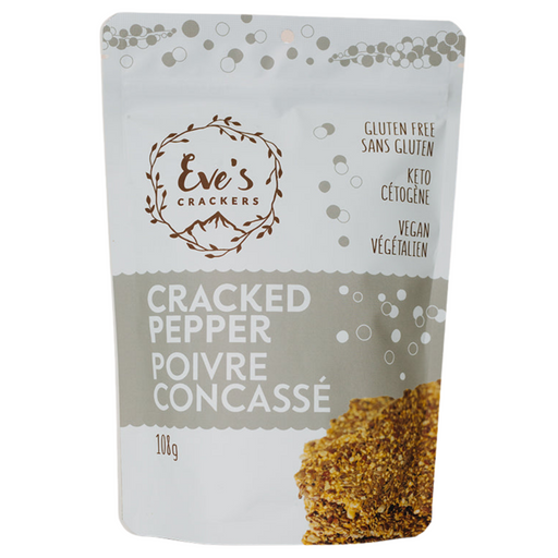packet of Eve's Crackers Cracked Pepper