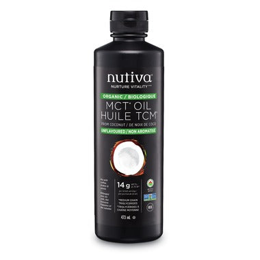Nutiva Organic Liquid MCT Oil, 473ml
