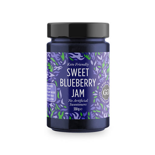 Good Good Sweet Blueberry Jam, 330g Good Good