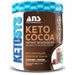 A tub of ANS Performance Keto Hot Chocolate Mix, 320g.