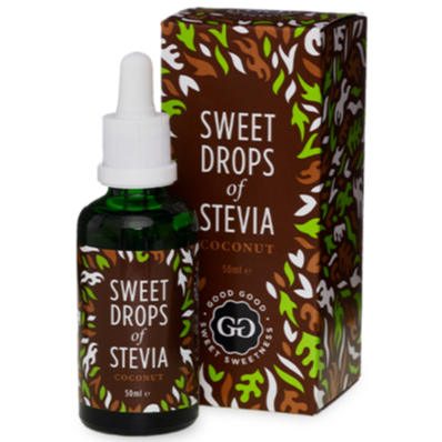 Good Good Coconut Stevia Drops, 50ml