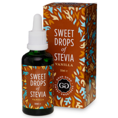 Good Good Vanilla Stevia Drops, 50ml Good Good