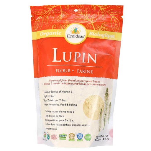 bag of Ecoideas Lupin Flour Organic, 400g