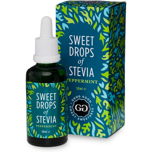 Good Good Peppermint Stevia Drops, 50ml